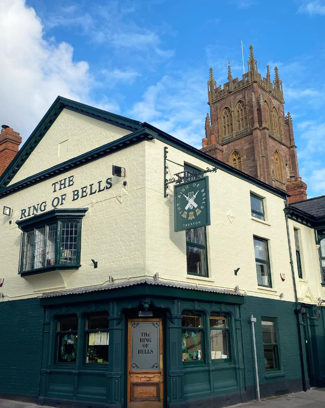 Ring of Bells pub, Taunton, Somerset